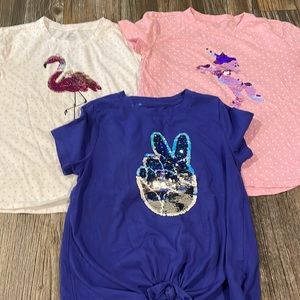 3 Wonder Nation Short Sleeve Tops